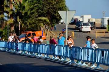 Las carreras de caballos toman la Avenida del Cabildo (TA y Francisco Javier Santana)