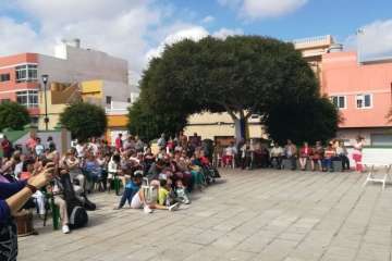 Júbilo en El Calero (Foto TA)