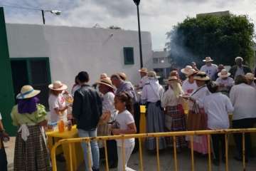Júbilo en El Calero (Foto TA)