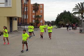 Carrera popular por la salud en Las Remudas (Foto TA)