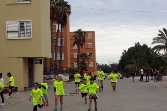 Carrera popular por la salud en Las Remudas (Foto TA)