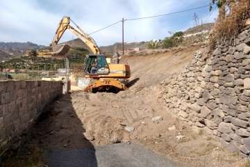 Vecinos de La Higuera Canaria se derrumban ante las promesas municipales (Foto TA)