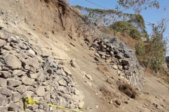 Vecinos de La Higuera Canaria se derrumban ante las promesas municipales (Foto TA)