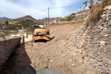 Vecinos de La Higuera Canaria se derrumban ante las promesas municipales (Foto TA)