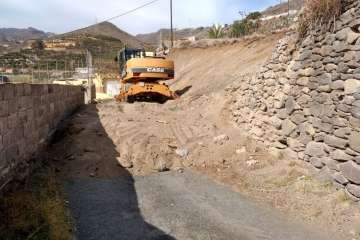 Vecinos de La Higuera Canaria se derrumban ante las promesas municipales (Foto TA)