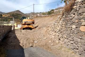 Vecinos de La Higuera Canaria se derrumban ante las promesas municipales (Foto TA)