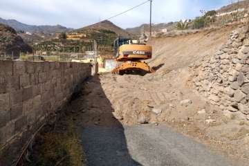 Vecinos de La Higuera Canaria se derrumban ante las promesas municipales (Foto TA)