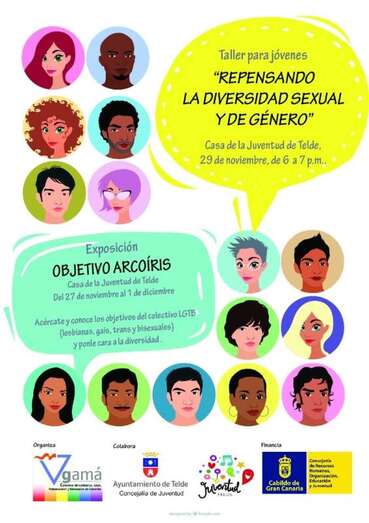 Cartel de la muestra (Foto TA)