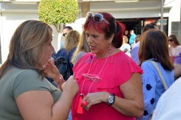 Telde enmudece ante la violencia de género (Foto Francisco Javier Santana)