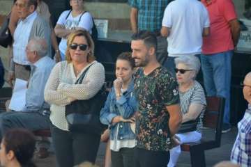 Telde enmudece ante la violencia de género (Foto Francisco Javier Santana)