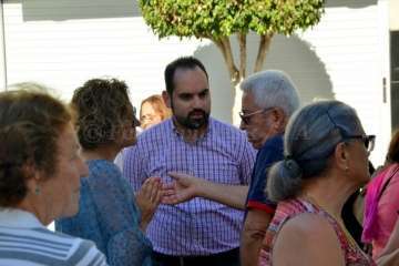 Telde enmudece ante la violencia de género (Foto Francisco Javier Santana)