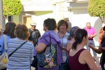 Telde enmudece ante la violencia de género (Foto Francisco Javier Santana)