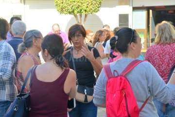 Telde enmudece ante la violencia de género (Foto Francisco Javier Santana)