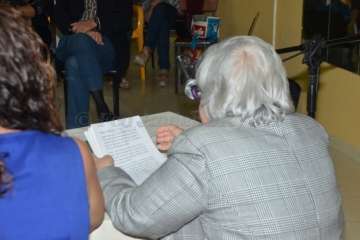 Pregón de las fiestas de San Gregorio El Chico de Telde (Foto Francisco Javier Santana)