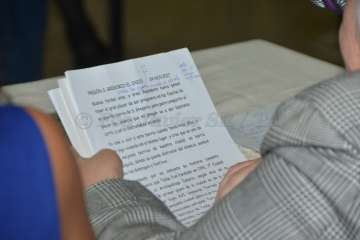 Pregón de las fiestas de San Gregorio El Chico de Telde (Foto Francisco Javier Santana)