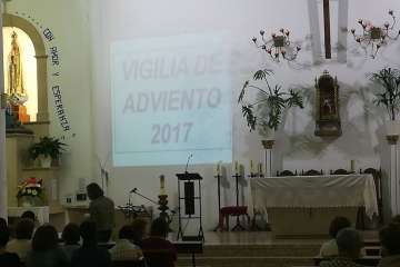  Vigilia de Adviento en El Calero (Foto TA)