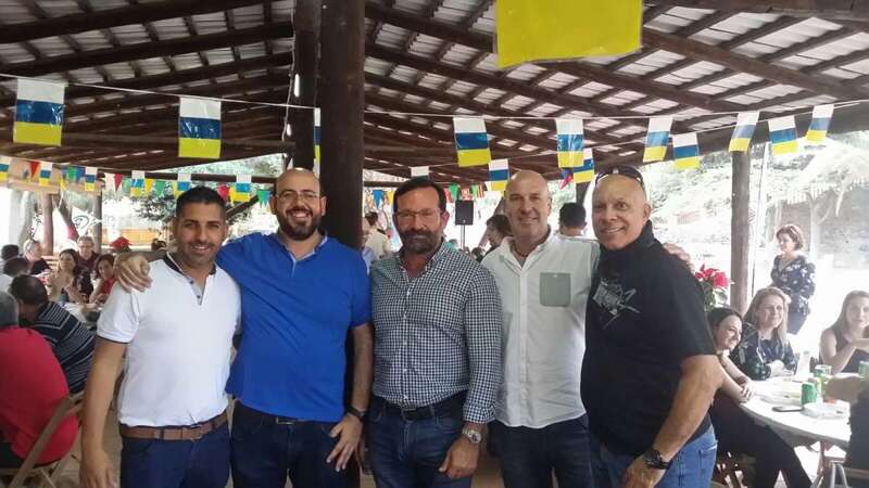 Imagen de la fiesta navideña del CSI-F (Foto TA)