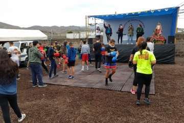 Lomo Catela vive tres días de fiestas por Santa Bárbara (Foto TA, TF y Francisco Javier Santana)