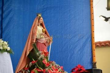 Lomo Catela vive tres días de fiestas por Santa Bárbara (Foto TA, TF y Francisco Javier Santana)