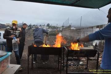 Lomo Catela vive tres días de fiestas por Santa Bárbara (Foto TA, TF y Francisco Javier Santana)