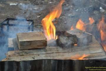 Lomo Catela vive tres días de fiestas por Santa Bárbara (Foto TA, TF y Francisco Javier Santana)