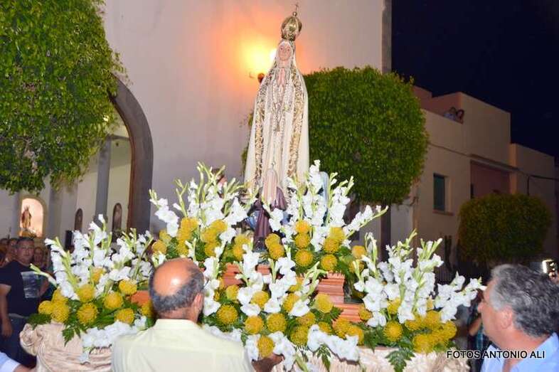 Talla de la Virgen de Fátima (Foto TA)