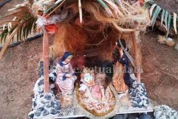 La Garita monta su belén navideño en un espacio ajardinado (Foto TA)