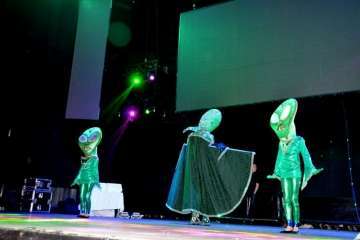 Drag Vulcano hace explosionar a Jinámar (Foto F.J. Santana)