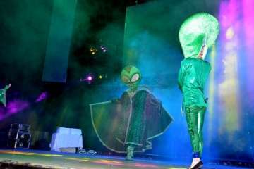 Drag Vulcano hace explosionar a Jinámar (Foto F.J. Santana)