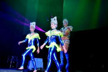 Drag Vulcano hace explosionar a Jinámar (Foto F.J. Santana)