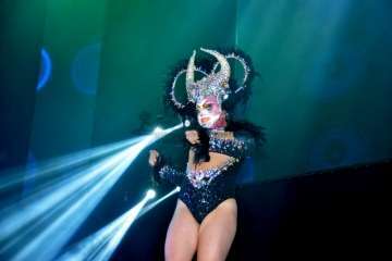 Drag Vulcano hace explosionar a Jinámar (Foto F.J. Santana)