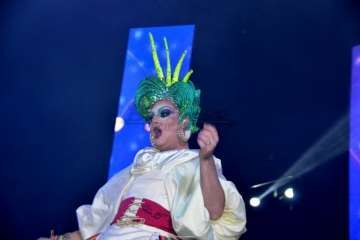 Drag Vulcano hace explosionar a Jinámar (Foto F.J. Santana)