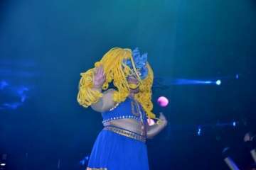 Drag Vulcano hace explosionar a Jinámar (Foto F.J. Santana)