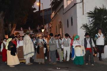 Peregrinación a Jinámar desde San Juan (Foto TA y Antonio Alí)