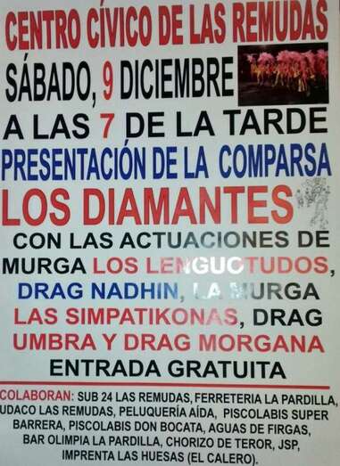 Cartel del acto (Foto TA)