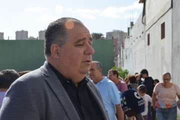 La feria de ganado despega en Jinámar (Foto Antonio Alí y Francisco Javier Santana)