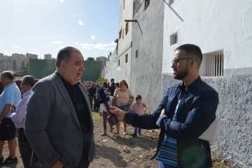 La feria de ganado despega en Jinámar (Foto Antonio Alí y Francisco Javier Santana)