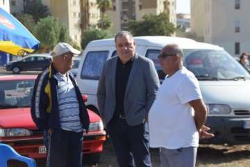 La feria de ganado despega en Jinámar (Foto Antonio Alí y Francisco Javier Santana)
