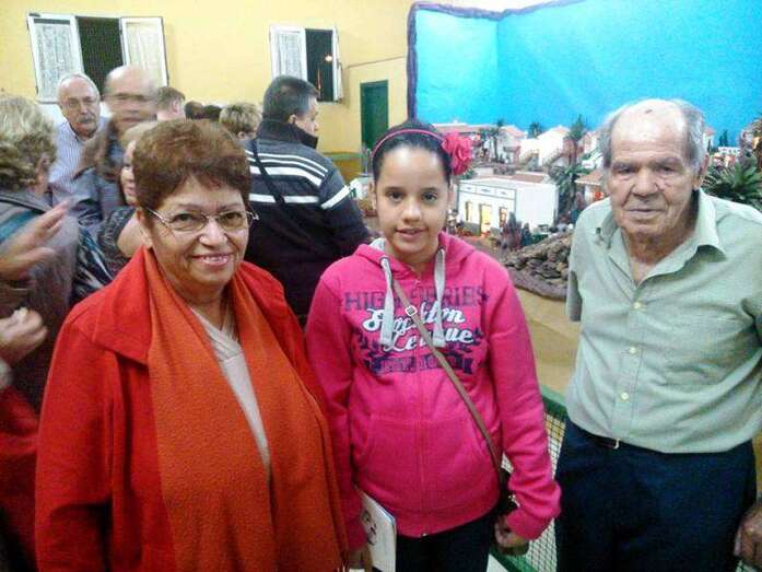 El belenista Manuel Sánchez Sánchez, en una imagen de archivo (Foto TA)