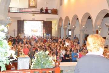La Inmaculada Concepción enfervoriza a Jinámar (Foto Francisco Javier Santana)