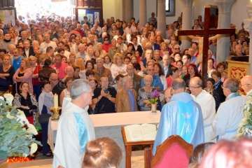 La Inmaculada Concepción enfervoriza a Jinámar (Foto Francisco Javier Santana)