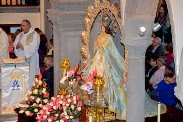 La Inmaculada Concepción enfervoriza a Jinámar (Foto Francisco Javier Santana)