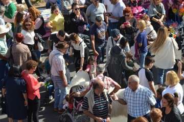 La Inmaculada Concepción enfervoriza a Jinámar (Foto Francisco Javier Santana)