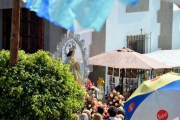La Inmaculada Concepción enfervoriza a Jinámar (Foto Francisco Javier Santana)