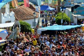La Inmaculada Concepción enfervoriza a Jinámar (Foto Francisco Javier Santana)