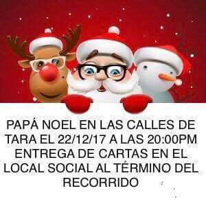 Cartel anunciador de la visita (Foto TA)