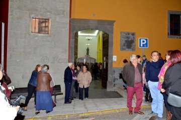 La Virgen de Fátima 'se empadrona' unos días en Lomo Magullo-Telde (Foto Francisco J. Santana)