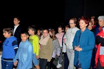 La Virgen de Fátima 'se empadrona' unos días en Lomo Magullo-Telde (Foto Francisco J. Santana)