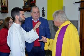 La Virgen de Fátima 'se empadrona' unos días en Lomo Magullo-Telde (Foto Francisco J. Santana)