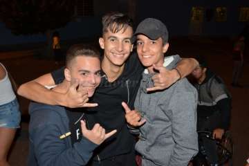 El Carnaval vuelve a brillar en Las Remudas con Los Diamantes (Foto Francisco Javier Santana)